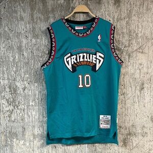 Mike Bibby Vancouver Grizzlies 1998-99 Turquoise Swingman Player Jersey Size XL